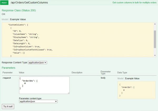 Get Custom Columns for Orders in Bulk - Sellercloud API Docs