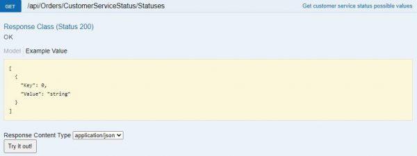 Get Customer Service Status Possible Values - Sellercloud API Docs