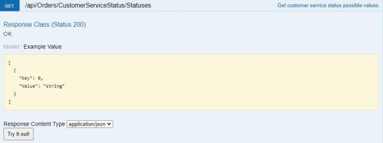 Get Customer Service Status Possible Values - Sellercloud API Docs