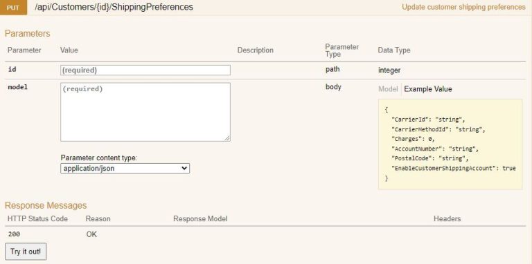 Update Customer Shipping Preferences - Sellercloud API Docs
