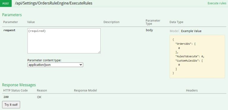 Execute Order Rules - Sellercloud API Docs